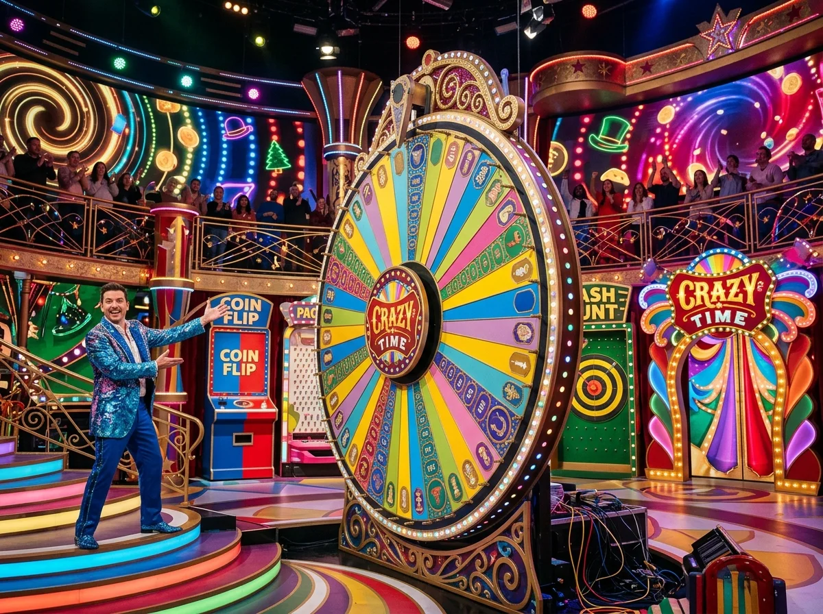 Crazy Time sur Magius Casino